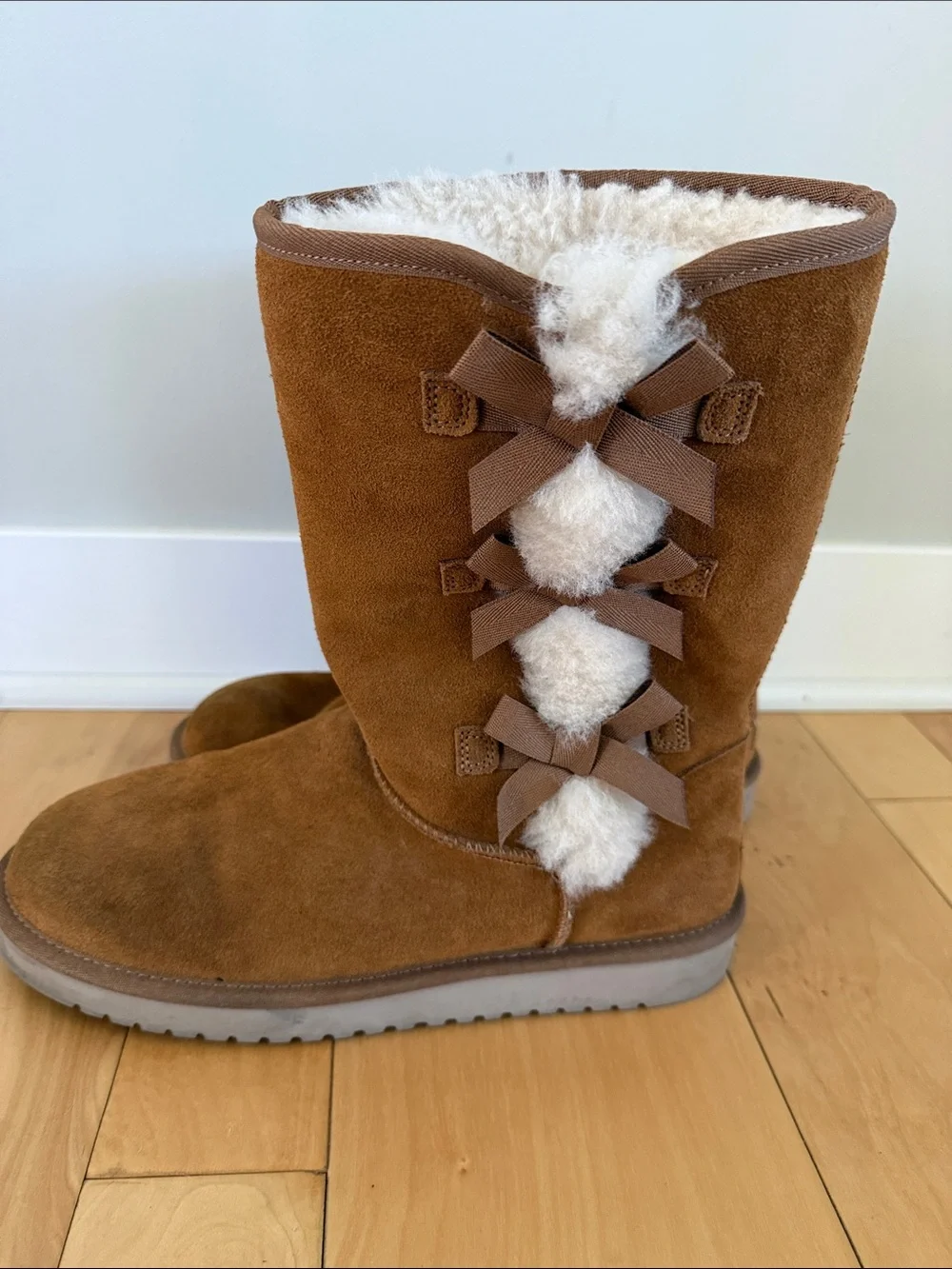 Classic Shearling-Lined Boot in Chestnut
